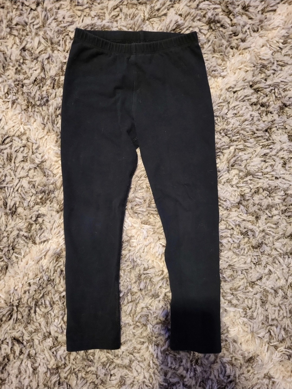 Cat & Jack Black Girls' Stretch Leggings